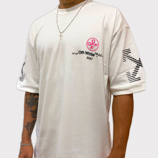CAMISETA OVERSIZED OFF WITHE BRANCA