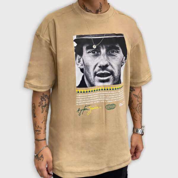 CAMISETA OVERSIZED AYRTON SENNA