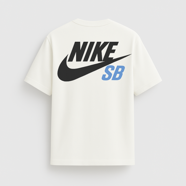 CAMISETA OVERSIZED NIKE SB BRANCA - Imagem 2
