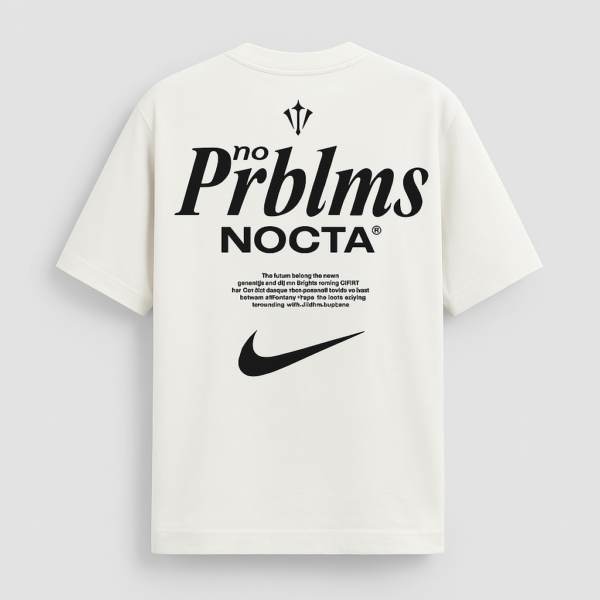 CAMISETA OVERSIZED NIKE NOCTA BRANCA - Imagem 2