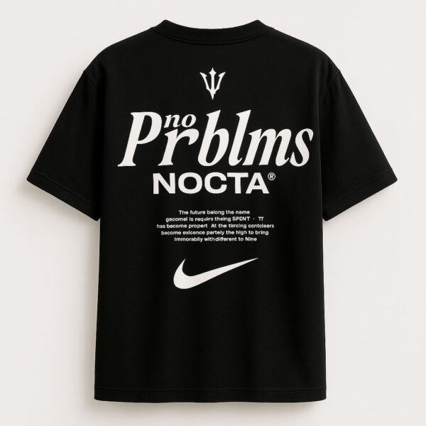 CAMISETA OVERSIZED NIKE NOCTA PRETA - Imagem 2