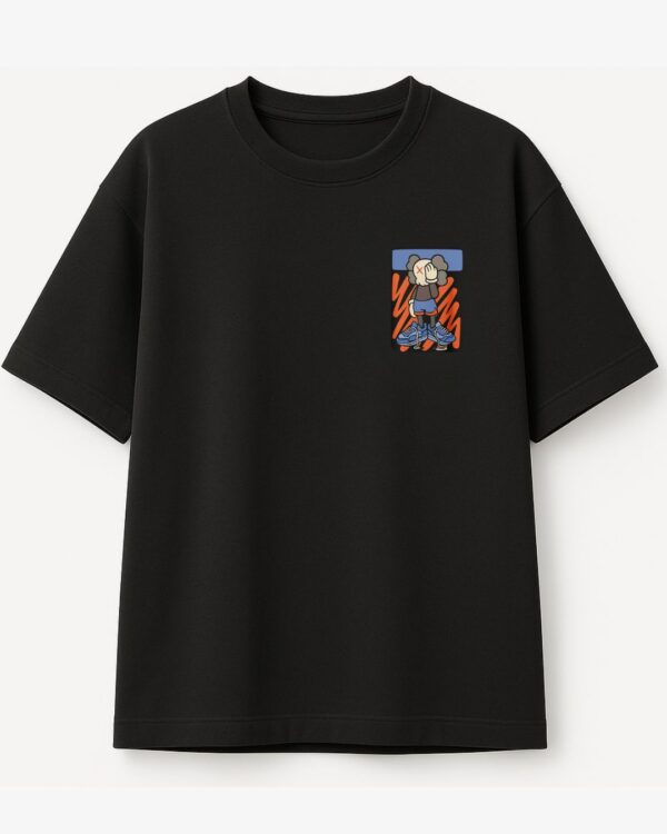 CAMISETA OVERSIZED OFF-WHITE PRETA