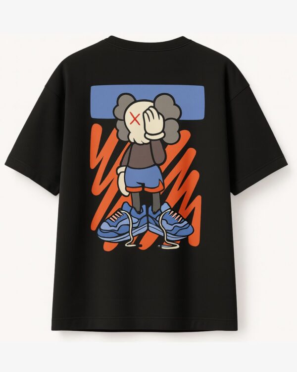 CAMISETA OVERSIZED OFF-WHITE PRETA - Imagem 2