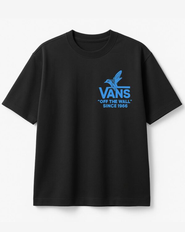 CAMISETA OVERSIZED VANS PRETA