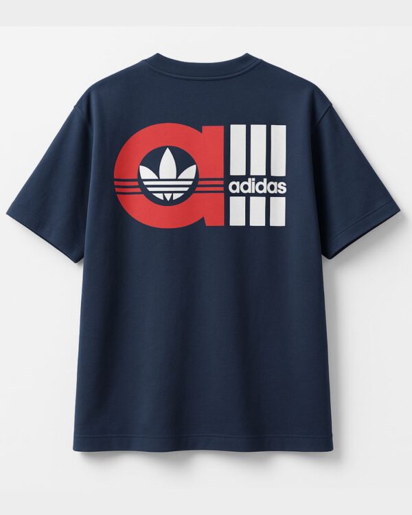 CAMISETA OVERSIZED ADIDAS 3L PRETA - Imagem 2